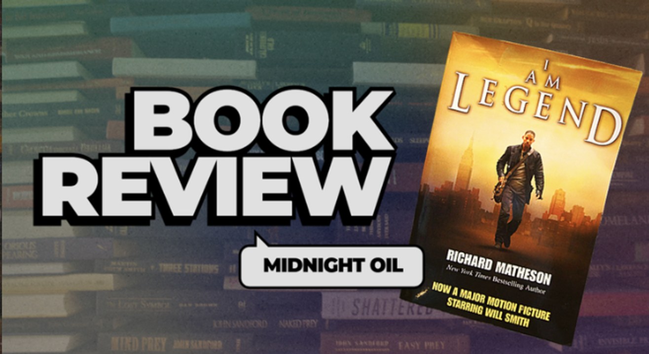 I Am Legend book review YouTube thumbnail
