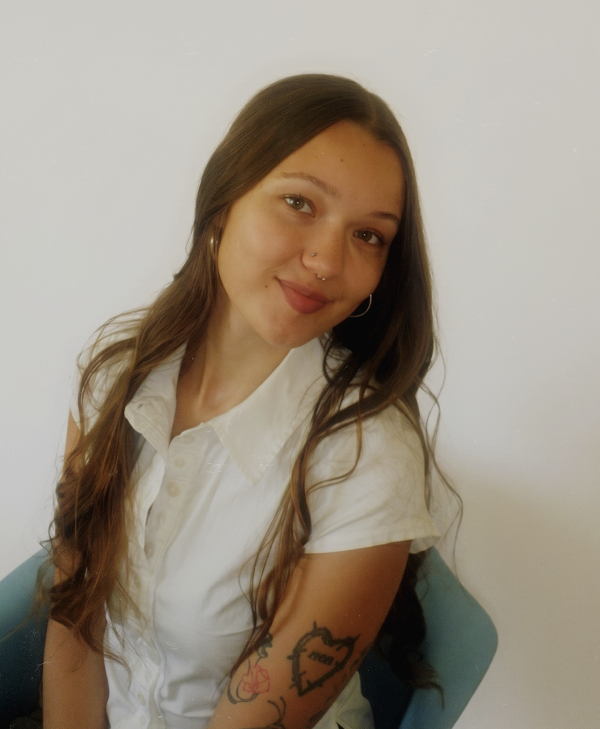 Portrait of Kalyana Grace, graphic designer in Fort Collins, Colorado